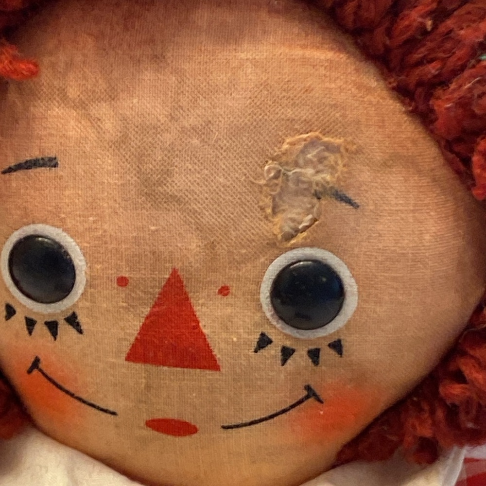Vintage Raggedy Ann & Andy Musical dolls, Knickerbocker brand - Picture 11 of 15